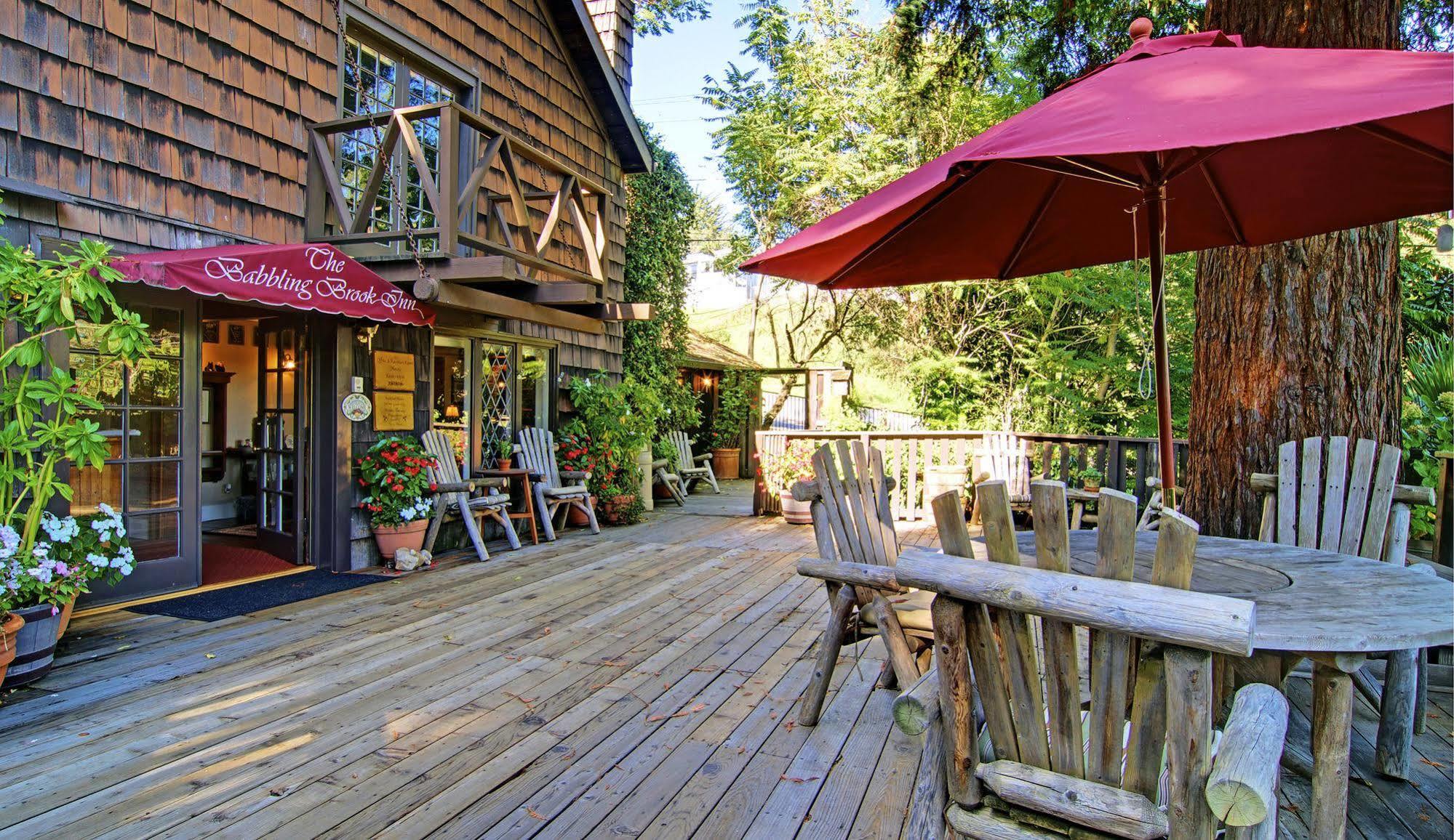 The Babbling Brook Inn Santa Cruz Exteriér fotografie